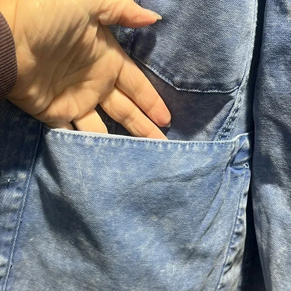 Disney parks Pocahontas Denim Jean jacket style Spirt jersey - Picture 9 of 10